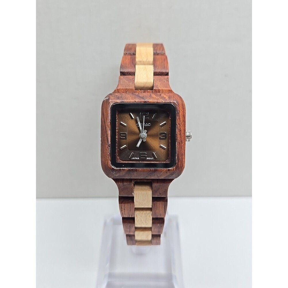 Tense Small Summit Katalox Maple Wood Watch Womens Quartz Canada New Battery